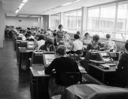 Traitement des ventes par correspondance de la marque Neckermann dans les années 60
