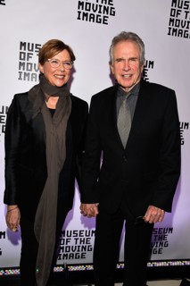 Annette Bening, husband Warren Beatty at the Museum of the Moving Image 31st Annual Gala Salute honouring Annette Bening