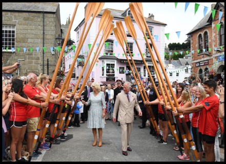 Prince Charles the Duchess of Cornwall visit Cornwall
