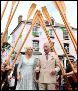 Prince Charles the Duchess of Cornwall visit Cornwall