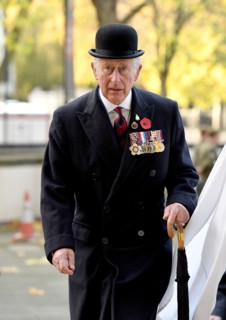 The Prince Of Wales Attends The Welsh Guards' Regimental Remembrance Sunday