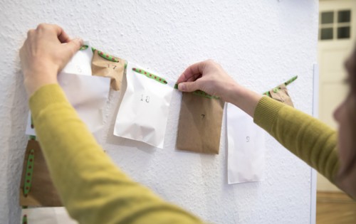 Adventskalender selber basteln