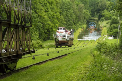 Plan incliné du canal d'Elblag