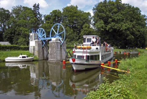 Plan incliné du canal d'Elblag