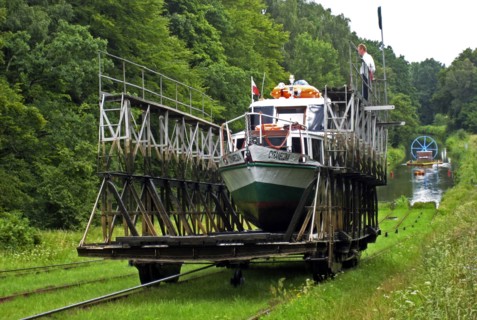 Plan incliné du canal d'Elblag