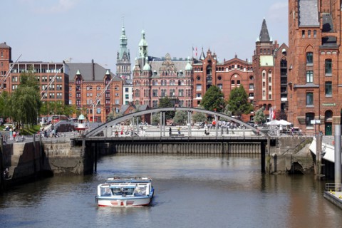 Sogenanntes Hafenrathaus, Speicherstadt, Hafencity, Hamburg, Deutschland