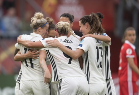 Fussball Europameisterschaft der Frauen 2017/ RUS - GER