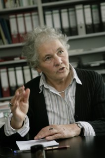 Die Biologin und Nobelpreisträgerin Christiane Nüsslein-Volhard, aufgenommen am Donnerstag (04.10