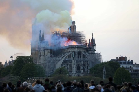 Incendie de Notre-Dame de Paris le 15 avril 2019