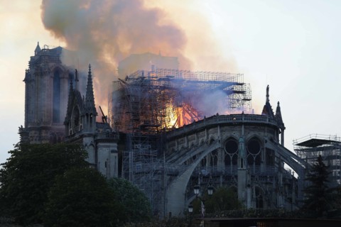 Incendie de Notre-Dame de Paris le 15 avril 2019