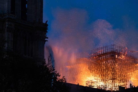Incendie de Notre-Dame de Paris le 15 avril 2019