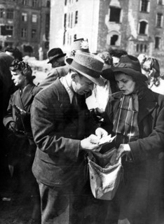 Marché noir - Berlin 1946