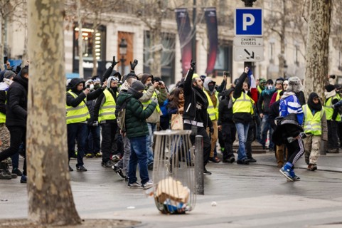 Manifestation de Gilets Jaunes, décembre 2018