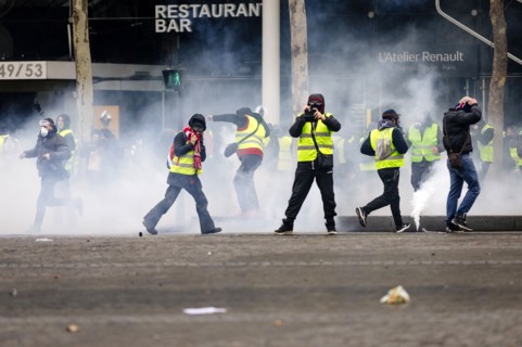 Manifestation de Gilets Jaunes, décembre 2018