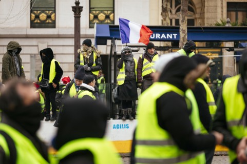 Manifestation de Gilets Jaunes, décembre 2018