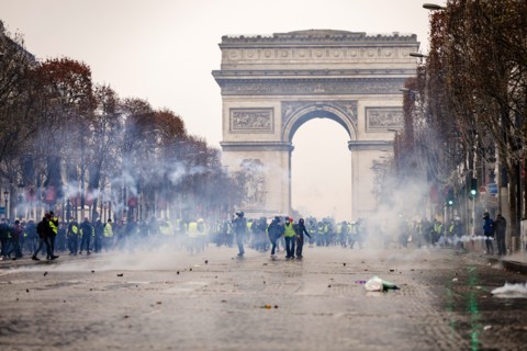 Manifestation de Gilets Jaunes, décembre 2018