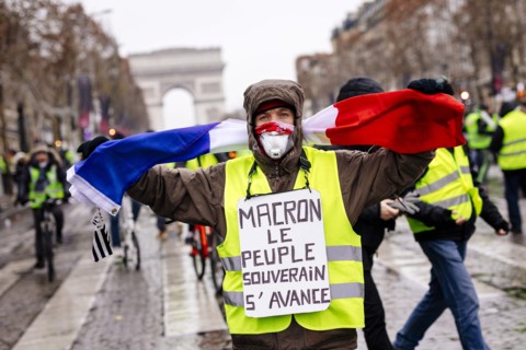 Manifestation de Gilets Jaunes, décembre 2018