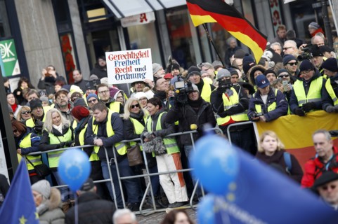 Manifestation de Gilets Jaunes, janvier 2019