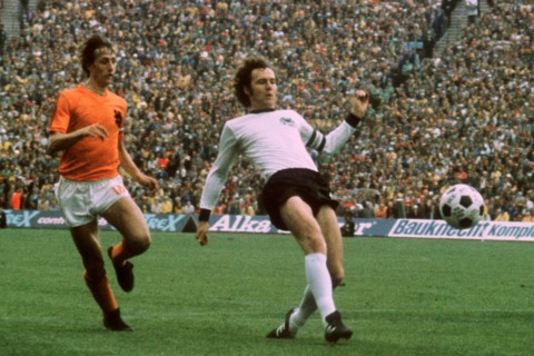 Franz Beckenbauer et Johan Cruyff