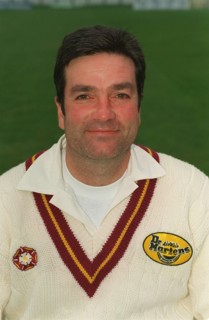 NICK COOK Northamptonshire County and England Test Cricketer Universal Pictorial Press Photo URM