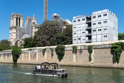 Reconstruction of Notre-Dame Cathedral in Paris