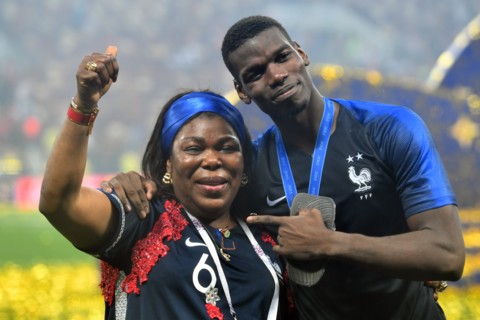 Yeo Moriba Pogba et Paul Pogba, 2018