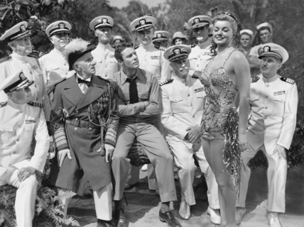 Auf einer Insel mit dir (On An Island With You, USA 1948, Regie: Richard Thorpe) Peter Lawford (mi.