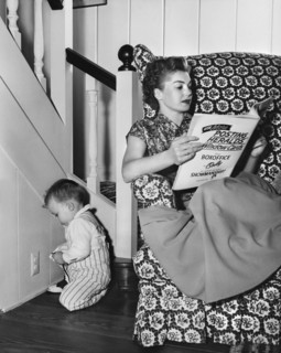 Esther Williams et son fils Benjamin