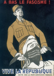 DE GAULLE, Charles (1890-1970) French General and first President of The Fifth Republic.