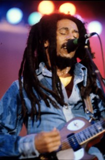 Bob Marley & the Wailers live in den 80er Jahren in Hamburg