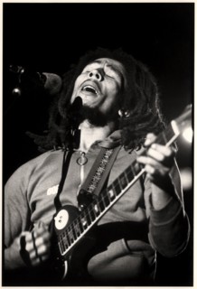 Bob Marley in Cardiff in June 1976 ? Michael Putland / Retna/Photoshot Credit all uses
