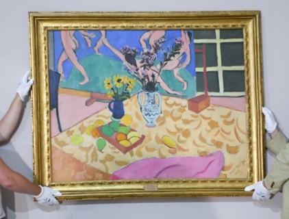 Henri matisse, "Nature morte avec La Danse"
