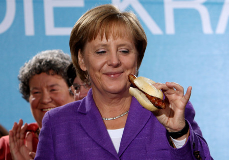 German Chancellor Angela Merkel
