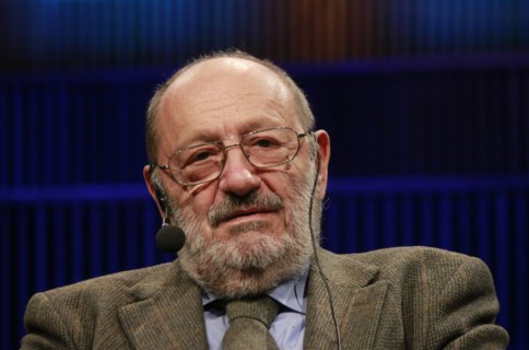 November 30, 2015 - Berlin: Umberto Eco at a reading of his novel "Numero Zero", Haus des Rundfunks