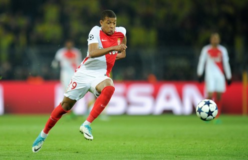 firo : 12.04.2017 Fußball, Saison 2016/2017, Champions League, BVB, Borussia Dortmund - AS Monaco,