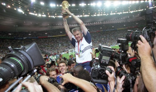firo : 12.07.1998 Fußball, WM WELTMEISTERSCHAFT 1998 WORLD CUP FINAL FINALE Brasilien - Frankreich