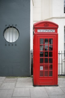 Cabine téléphonique londonienne