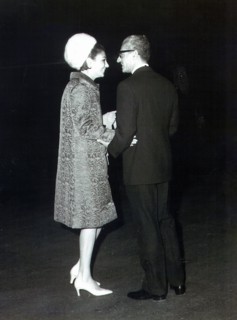 Le Shah d'Iran et Farah