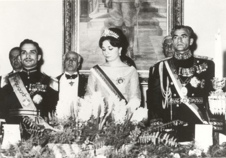 Hussein de Jordanie en visite officielle à Téhéran (1960)