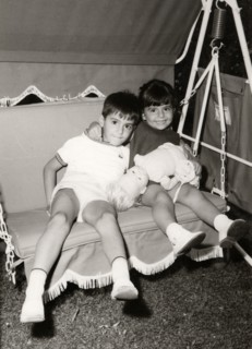 Reza Pahlavi et sa soeur Farahnaz
