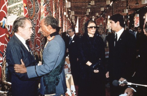 Les funérailles de Mohammed Reza Shah Pahlavi,   1980, Le Caire