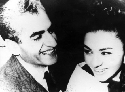 Mohammed Reza Shah Pahlavi et Farah Pahlavi