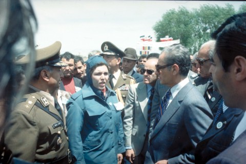 Mohammed Reza Shah Pahlavi en visite officielle