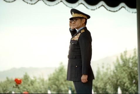Mohammed Reza Shah Pahlavi en visite officielle