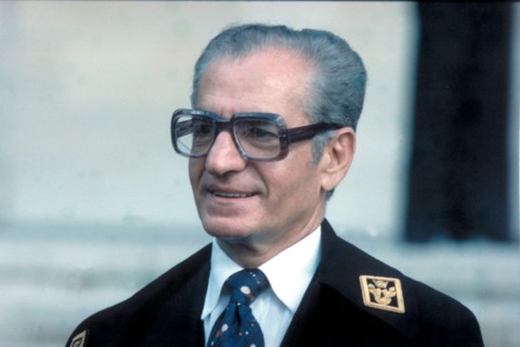 Mohammed Reza Shah Pahlavi en visite officielle