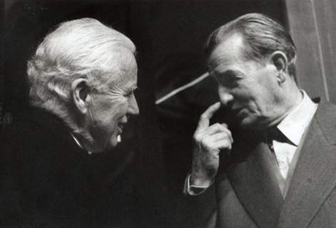 Charles Chaplin et Marcel Pagnol