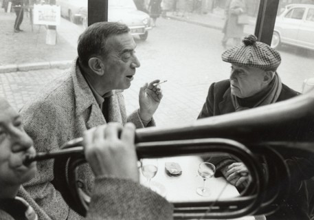 Marcel Aymé et Pierre Mac Orlan (5 novembre 1965)