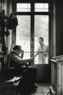 Arletty with Louis-Ferdinand Céline (April 14, 1958)