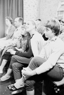 Simone Signoret and Catherine Allégret (1958)