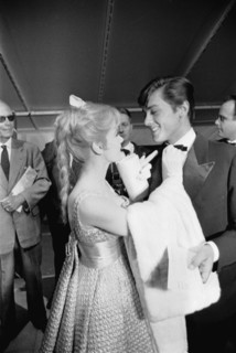Alain Delon et Estella Blain